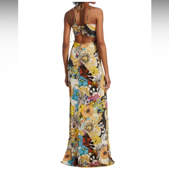 ALEXIS - Cassandra Floral Cutout Maxi Dress - Picture 2 of 9